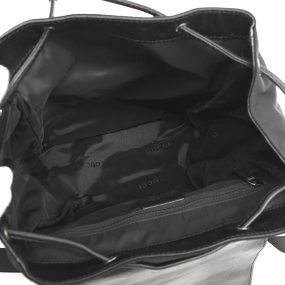 Gucci Canvas Backpack Black - Picture 8 of 9